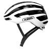 CASQUE VELO ADULTE ABUS ROUTE AIRBREAKER BLANC BRILLANT TAILLE  M (52-58CM) REGLAGE MOLETTE