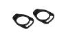 RITCHEY SWITCH SPACER, 1.5"/40, 5MM, 5 STK., BLACK MATTE