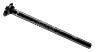 RITCHEY COMP 2-BOLT SEATPOST, 0MM, 400MM, 7X7MM/8X8.5/7X9/7X9.6MM RAILS, BB BLACK, 30.9