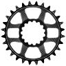 E*THIRTEEN HELIX R GUIDERING DIRECT MOUNT CHAINRING, 28 T., 52/55MM FLIP FLOP, 11/12-SPD, BLACK