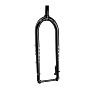 SURLY ICE CREAM TRUCK STEEL FORK, 26", 28.6-30, 47MM, 487MM, 150X15MM TA, 28.6-30, IS DISC, BLACK