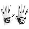 GANTS VELO VTT LONG GIST FASTER RIDE FAST BLANC   S (PAIRE SUR CARTE) SANS VELCRO COMPATIBLE ECRAN TACTILE  -5551