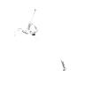 CROCHET DE FIXATION GIST PANNEAU LONG 60 MM (A L'UNITE)  - POUR PANNEAU 202626