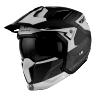 CASQUE TRIAL MT STREETFIGHTER SV S TOTEM C3 BLEU-JAUNE MAT XXL (2XL)  SIMPLE ECRAN TRANSPARENT TRANSFORMABLE AVEC MENTONNIERE AMOVIBLE (LIVRE AVEC UN ECRAN SUPPLEMENTAIRE DARK) (ECE 22.06)