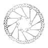 DISQUE DE FREIN TROTTINETTE 6 TROUS DIAM 160MM ARGENT (WAVES) (DUALTRON SPEEDWAY 5 DUAL MOTOR, SEGWAY NINEBOT F25E II, SEGWAY NINEBOT F30E, SEGWAY NINEBOT F40E, SMARTGYRO CROSSOVER DUAL) -SELECTION P2R-