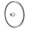 ROUE VTT PATIN 24\" ER10 AVANT NOIR MOYEU SHIMANO DYNAMO AXE PLEIN DH-C3000 6V-3W JANTE 19C (POUR ECLAIRAGE AVANT ET ARRIERE)