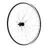 ROUE VTC PATIN BLOCAGE 700 X 35 - 28\" ER10 NOIR ARRIERE MOYEU ROUE LIBRE (JANTE AVEC OEILLETS) JANTE 19C 32 RAYONS NOIRS