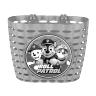 PANIER AVANT ENFANT PAW PATROL BLEU FIXATION PAR SANGLE SUR CINTRE (PAT PATROUILLE)