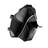 SACOCHE DE SELLE VELO IBERA SEATPAK 1.7L NOIR AVEC EMPLACEMENT BIDON FIXATION SANGLES SUR CHARIOT ET TIGE DE SELLE