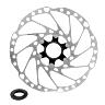 DISQUE DE FREIN VTT CENTERLOCK SHIMANO 203MM DEORE-SLX  RT64 (EN SACHET POUR ATELIER)