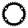 PLATEAU ROUTE 4BRA D.110 POUR SHIMANO RS510 ORIGINE 34DTS INTERIEUR 11V. NOIR