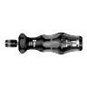 TOURNEVIS PORTE EMBOUT WERA KOMPAKT TURBO 1-4 NOIR-VERT (MANDRIN A SERRAGE RAPIDE) (VENDU A L'UNITE)  -MARQUE ALLEMANDE POUR LES ATELIERS-
