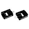 PEDALE CITY NEWTON PLIANTE FULL ALU NOIR-NOIR 9-16 ROULEMENT DU (PAIRE SUR CARTE)