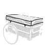 BACHE POUR REMORQUE 137433 - PARTIE SUPERIEURE