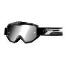 MASQUE-LUNETTES CROSS PROGRIP 3204 FL MULTILAYERED NOIR MAT ECRAN MIROIR ARGENT ANTI-RAYURES-ANTI U.V.-ANTI-BUEE (HOMOLOGUE CE-EN-N° AC-14063 REV.1)