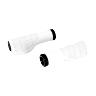 POIGNEE CITY HERRMANS NUCORE TOWN ERGONOMIQUE AVEC LOCK-ON ROSE CLAIR L 130 MM DIAM 22 MM  (PAIRE SUR CARTE)