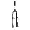 FOURCHE BMX 20" ACIER BRUTE A PEINDRE PIVOT AHEADSET 1"-22,2 MM INTERIEUR