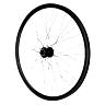 ROUE GRAVEL - ROUTE DISQUE BLOCAGE 700 PULSE 19 AVANT MOYEU SHIMANO DEORE M475 DISQUE 6 TROUS NOIR TUBELESS READY JANTE 19C 32 RAYONS NOIR (OFFRE SPECIALE)