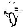 CASQUE VELO ADULTE NEWTON CITY V4 BLANC BRILLANT IN-MOLD AVEC VISIERE ET LOCK TAILLE 55-58 (VENDU EN BOITE) ECLAIRAGE INTEGRE DISCRET