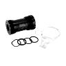 CUVETTE INTEGRE BOITIER FILETE ROUTE-VTT BLACKBEARING ROULEMENT SUPERIEUR B5 DIAM 47MM (BOITE DE 77MM) ANGLAIS - BSC - 1,37X24 AXE 24MM ET 24-22MM (ADAPTATEUR GXP)