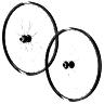 ROUES VTT DISQUE 29" FIR GALAXIUM E.BIKE DISQUE 6 TROUS NOIR CASSETTE SHIMANO SH 12-11-10-9V AXE TRAVERSANT 15-110 ET 12-148 HAUTEUR-PROFIL 21 MM (PAIRE) - TUBELESS READY VAE