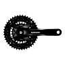 PEDALIER VTT SHIMANO  7-8V. TY501 NOIR 170MM 42-34-24  (BOITIER 122MM) (MONTAGE ATELIER)