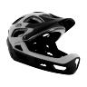 CASQUE VELO DESCENTE INTEGRAL GES D-SCENT NOIR-GRIS TAILLE 52-56CM (VENDU EN BOITE) - CONFORME EN1078