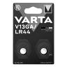 PILE BOUTON LR44, V13GA VARTA ALCALINE 1,5V (VENDU PAR 2)