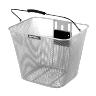 PANIER AVANT ACIER NID ABEILLE BASIL BILBAO BEIGE AMOVIBLE AVEC POIGNEE (22X26X28 CM)  -VENDU AVEC ADAPTATEUR KLICK FIX