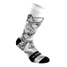 CHAUSSETTES-SOCQUETTES ETE GIST TRENDY BLANC ALTITUDE 38-42 ECOLOGIQUE - HAUTEUR 20CM   (PAIRE)  -5863