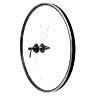 ROUE VTC PATIN - DISQUE BLOCAGE 700 X 35 - 28" M260 ARRIERE NOIR RENFORCE MOYEU SHIMANO M475 NOIR CASSETTE 11-10-9V 6 TROUS JANTE 19C 32 RAYONS INOX - POIDS MAX 130KGS