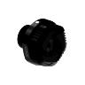 AXE TRAVERSANT - BLOCAGE KNOB POUR RAPILOCK QUIK ROUTE M12 X P1.0*2 (NOUVEAU STANDARD POUR DES MODELES MAVIC AVEC WILLIER - CANNONDALE - SPEED RELEASE)