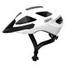 CASQUE VELO ADULTE ABUS ROUTE MACATOR BLANC PERLE TAILLE   S (51-55CM) REGLAGE MOLETTE