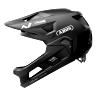 CASQUE VELO ENFANT VTT-BMX ABUS YOUDROP FF VELOURS NOIR TAILLE S (48-55CM) REGLAGE MOLETTE