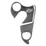 PATTE DE DERAILLEUR ALU P2R BH-COMMENCAL-DIAMONBACK-GITANE-BIANCHI-VITUS-GO SPORT-BMC... GH-022 (EN VRAC POUR ATELIER)