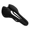 SELLE 3D CARBONE T801 NOIR OUVERTE 245X143 RAIL CARBONE MAT POIDS 200G  -NEWTON-