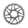 PLATEAU VTT DIRECT MOUNT POUR SRAM X01-XX1 STRONGLIGHT MONO ALU NOIR 34DTS - EPAISSEUR 3MM 12V.