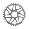 PLATEAU VTT DIRECT MOUNT POUR SRAM X01-XX1 STRONGLIGHT MONO ALU NOIR 38DTS - EPAISSEUR 3MM 12V.