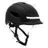 CASQUE VELO-TROTTINETTE ADULTE URBAIN-CITY CP02 NOIR ECLAIRAGE INTEGRE TAILLE 59-61  REGLAGE MOLETTE - SELECTION P2R-