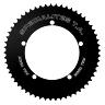 PLATEAU PISTE 5BRA D.144 TA FULL TRACK 62DTS NOIR ALU 7075 POUR CHAINE 3.17MM (1"1-8)