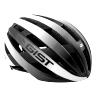 CASQUE VELO ADULTE GIST ROUTE REVOL BLANC-NOIR FEMME ET JUNIOR FULL IN-MOLD TAILLE 52-55 REGLAGE MOLETTE