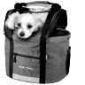 PANIER AVANT TOILE KLICKFIX DOGGY CHIEN GRIS AVEC ANSE FIXATION SUR CINTRE 24L (38X25-40X29CM) (LIVRE SANS FIXATION)