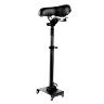 SELLE POUR TROTTINETTE XIAOMI M365 PRO, ES1, ES2, ES4, 1S, ESSENTIAL PRO2, NOIR (SUPPORT, TIGE DE SELLE ET SELLE)  -SELECTION P2R-