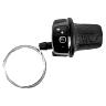 MANETTE CITY STURMEY ARCHER TWIST SHIFTER 5V. (CABLE INCLUS 2,25M) COMPATIBLE SHIMANO NEXUS
