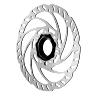 DISQUE DE FREIN VTT CENTERLOCK MAGURA 180MM ARGENT AVEC CONTRE ECROU (MONTAGE ATELIER)