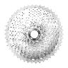 CASSETTE 11V. SUNRACE CSMX8 11-42 GRAVEL POUR SHIMANO HG-L-HG-M METALLIC ARGENT (LIVRE EN BOITE)(11-13-15-17-19-21-24-28-32-36-42)