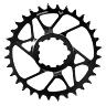 PLATEAU VTT DIRECT MOUNT POUR SRAM EAGLE 70 DM3 34DTS 11-12V. NOIR COMPATIBLE CHAINE T-TYPE (STANDARD DEPORT 3MM) (INCLUS 3 VIS)