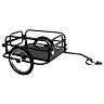 REMORQUE VELO UTILITAIRE PLIABLE MAXI 30KGS (L69X47XH26.5) AVEC DE ROUES 16'' FIXATION AXE DE ROUE AR (COMPATIBLE AXE PLEIN ECROU - BLOCAGE RAPIDE)