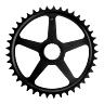 PLATEAU VAE-E-BIKE DIRECT MOUNT POUR PANASONIC ESJOT 41DTS MONO NOIR ACIER