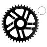 PLATEAU VAE-E-BIKE DIRECT MOUNT POUR BOSCH ESJOT 38DTS MONO NOIR ACIER (4èME GENERATION)